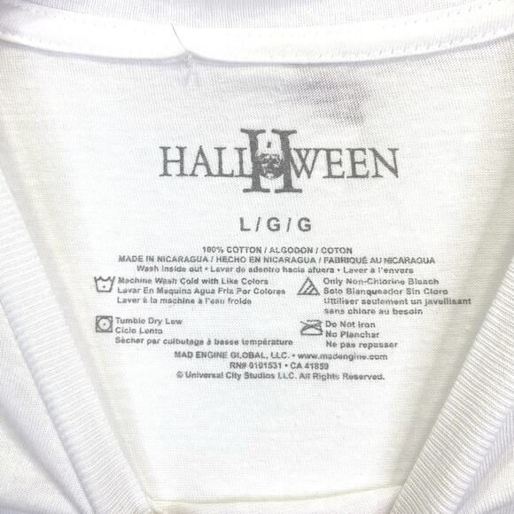 Halloween II Michael Myers Slay All Day Graphic T-Shirt 80s Slasher Film Adult L - Picture 4 of 6